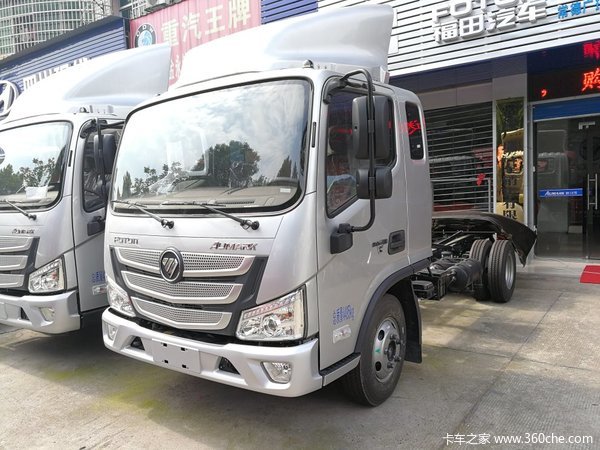 新款车促销常德欧马可轻卡直降0.52万