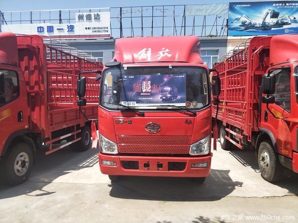 直降0.5万元 忻州解放J6F载货车促销中
