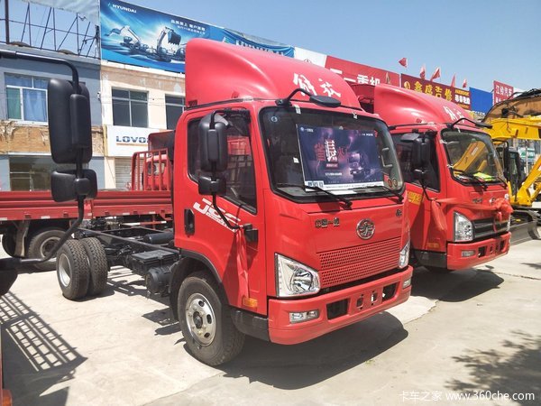 直降0.5万元 忻州解放J6F载货车促销中