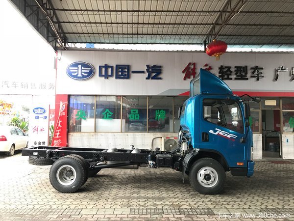 回馈用户 广州J6F载货车钜惠0.38万元