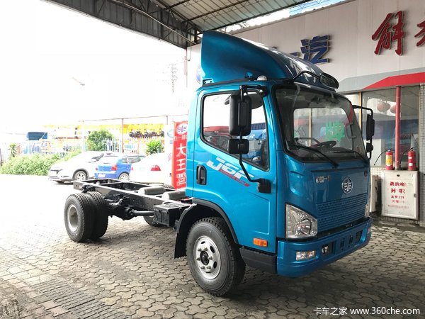 回馈用户 广州J6F载货车钜惠0.38万元