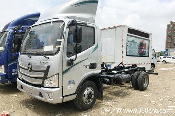甘肃兰州福田欧马可4.2米厢车底盘