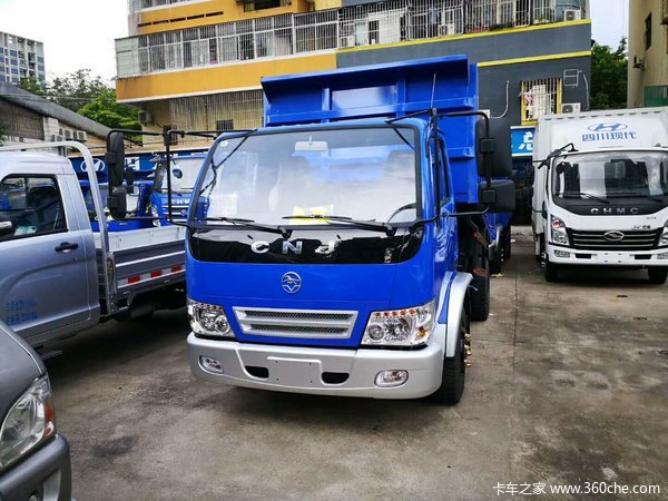 国五+DPF的新自卸车到店