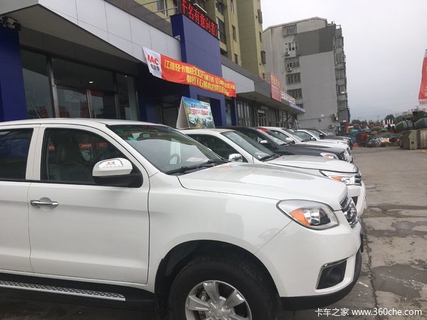 回馈用户 温州帅铃T6皮卡钜惠0.5万元