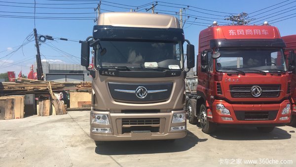仅售38.2万元哈尔滨天龙旗舰牵引车促销
