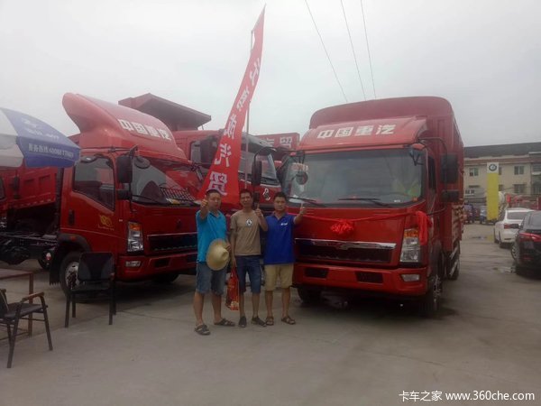 广元市川北汽车城悍将载货车成功交付