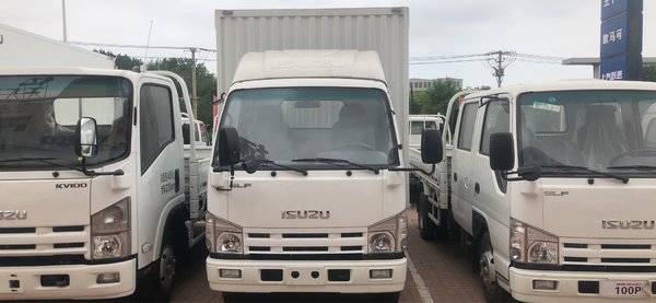 大连汽贸五十铃100P加宽厢车 年中大促