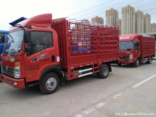 直降0.8万元 青岛王牌7系载货车促销中