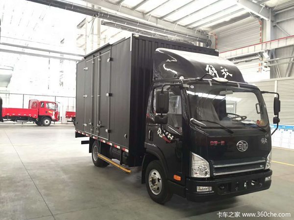 一汽解放虎VH箱货到店