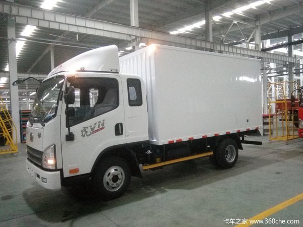 一汽解放虎VH箱货到店