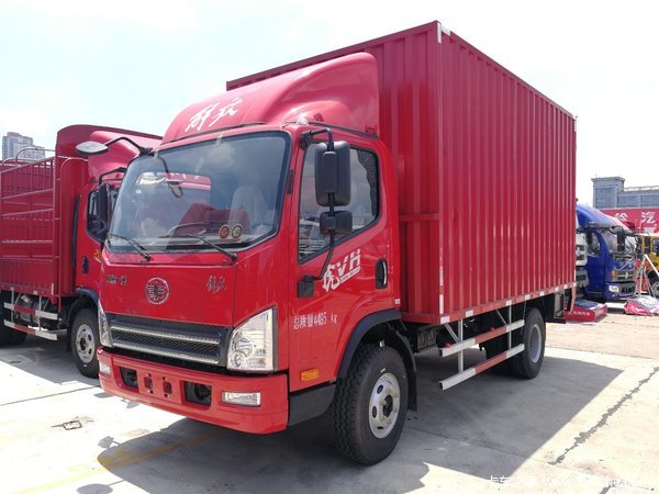 让利促销 长沙解放厢式载货车降价5千元