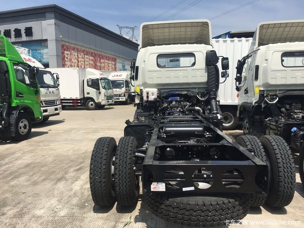 江淮 骏铃v6 170马力 4.18米单排栏板轻卡(hfc1043p91k9c2v)12.