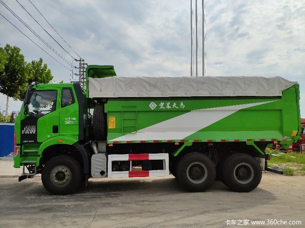 两年无息 商丘解放J6P自卸车现售35.3万