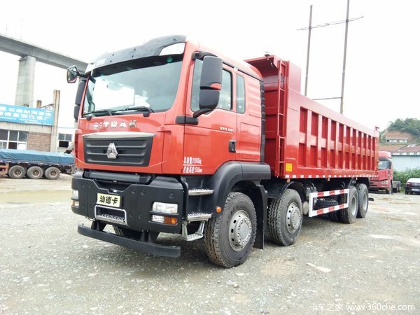 特大好消息,高端汕德卡自卸车到店.