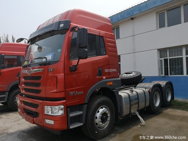 直降0.3万元 张家口解放悍V牵引车促销