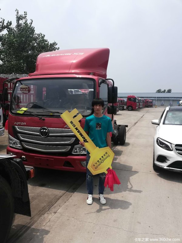 福田欧马可S3保温车