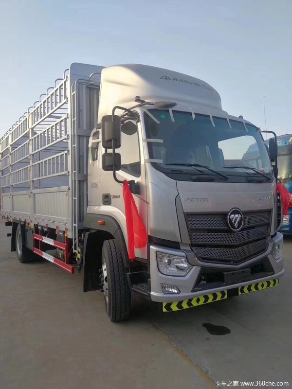 福田 欧马可s5系 185马力 6.8米排半厢式载货车(bj5166xxy-a3)15.