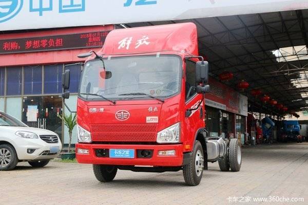 新车促销 海口解放J6F载货车售13.98万