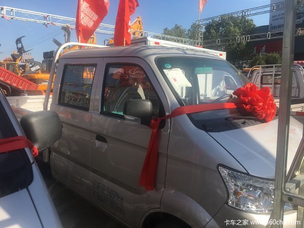 直降0.08万元 乌市跨越王X5载货车促销