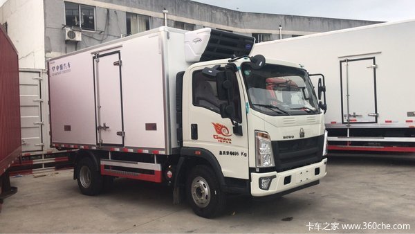 回馈用户 上海重汽轻卡冷藏车售10.4万