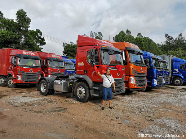 恭喜科凯物流喜提乘龙,祝生意兴隆!