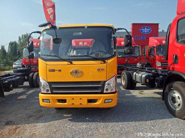 虎VN清障专用底盘梵高黄闪亮到店