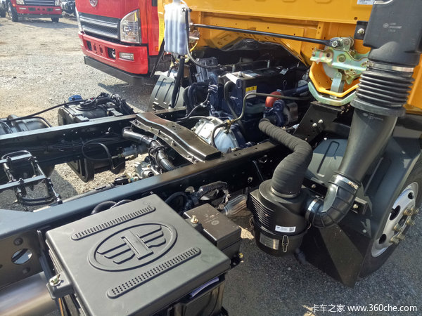 虎VN清障专用底盘梵高黄闪亮到店