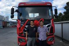 某老板喜提江淮格尔发6米8载货车