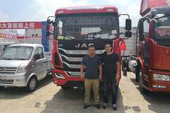 某老板喜提江淮格尔发K系载货车