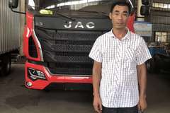 某老板喜提江淮格尔发K系载货车