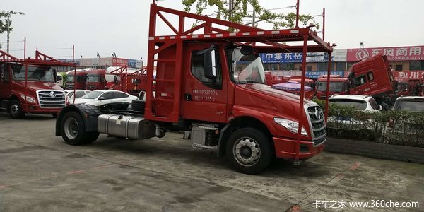 乘龙尖头轿运车玉柴280马力