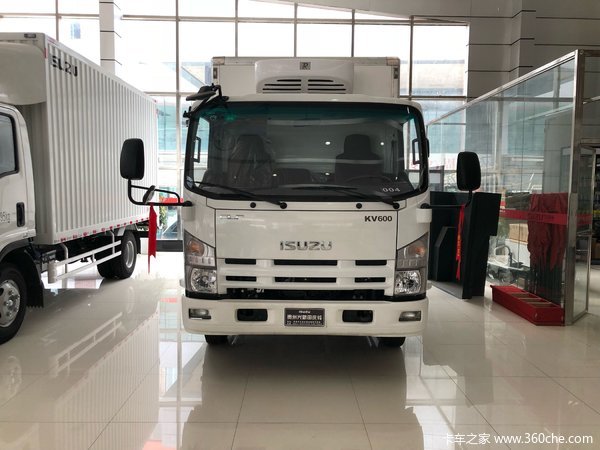 冲刺销量 贵阳五十铃冷藏车仅售18.48万