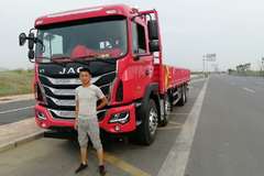 某老板喜提江淮格尔发8*4载货车