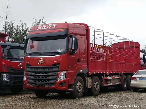 乘龙H7长途绿通运输车 四桥350