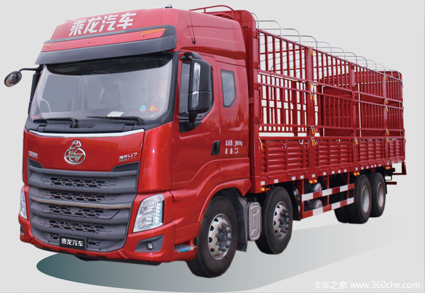 乘龙H7长途绿通运输车 四桥350