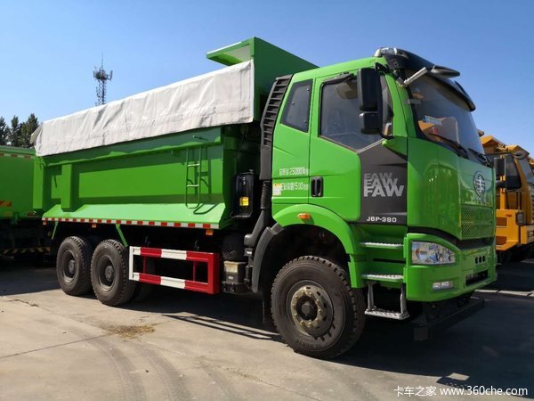 解放J6P 6x4 5.8米城市渣土车 现车促销