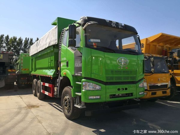 解放J6P 6x4 5.8米城市渣土车 现车促销