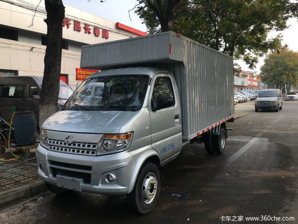 长安神骐t20l3.6米加长加高箱货