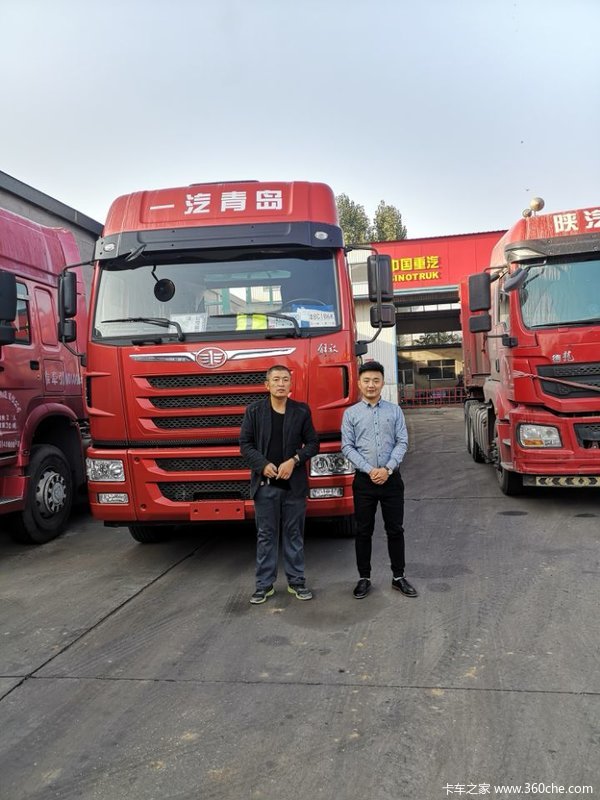 解放卡车，挣钱机器，恭喜老板喜提爱车