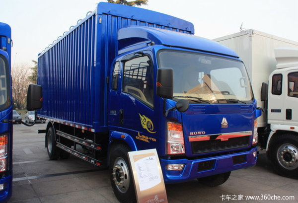 悍将156马力4.15米单排厢式