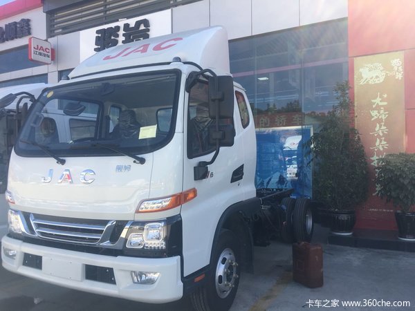 江淮骏铃V6 156马力包牌只售14.28万元