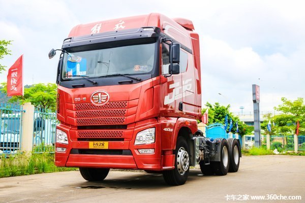 仅售34.8万起 海口解放JH6牵引车促销中