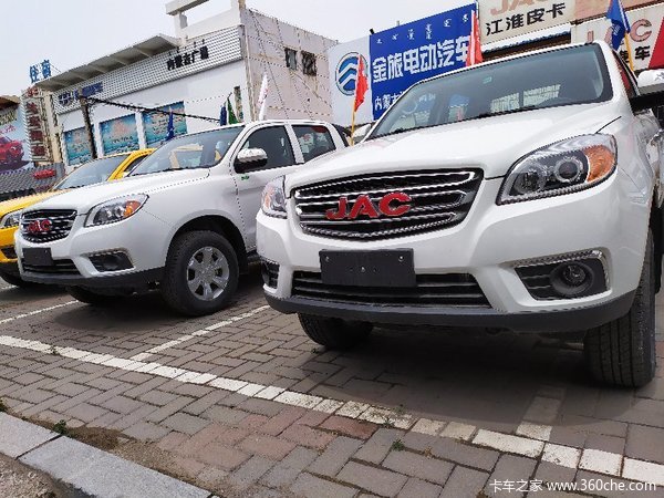 直降0.6万元 呼和浩特帅铃T6皮卡促销中