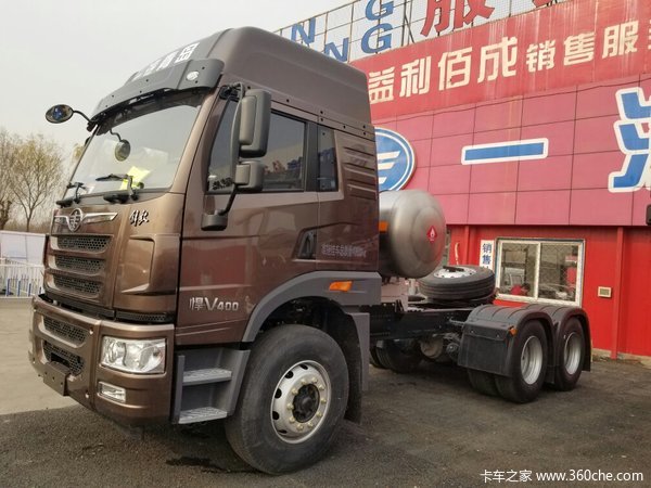 新车促销 天津青岛悍V牵引车现售37万元