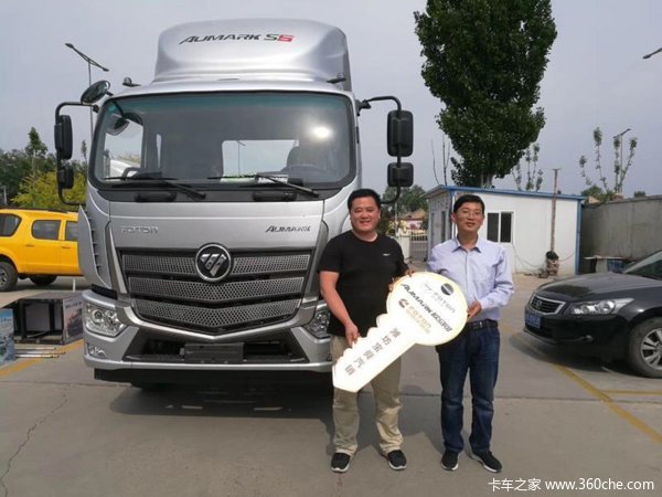 恭喜潍坊侯老板 喜提欧马可S5载货车