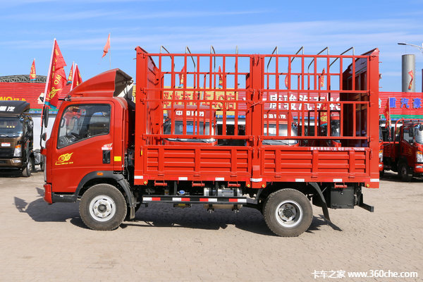 新车上市 海口重汽豪沃轻卡悍将促销中