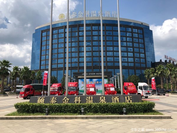 获订单6台 解放轻卡虎VR遵义上市受热捧