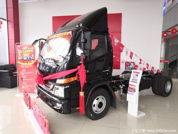 冲刺销量 绍兴骏铃V6载货车仅售11.5万