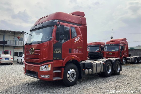 新车到店 吉安解放j6p牵引车售38.2万起