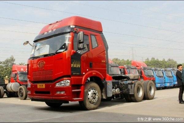 新车到店 吉安解放J6P牵引车售38.2万起